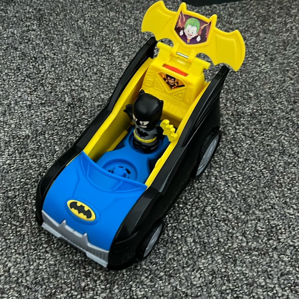 Batman little people car